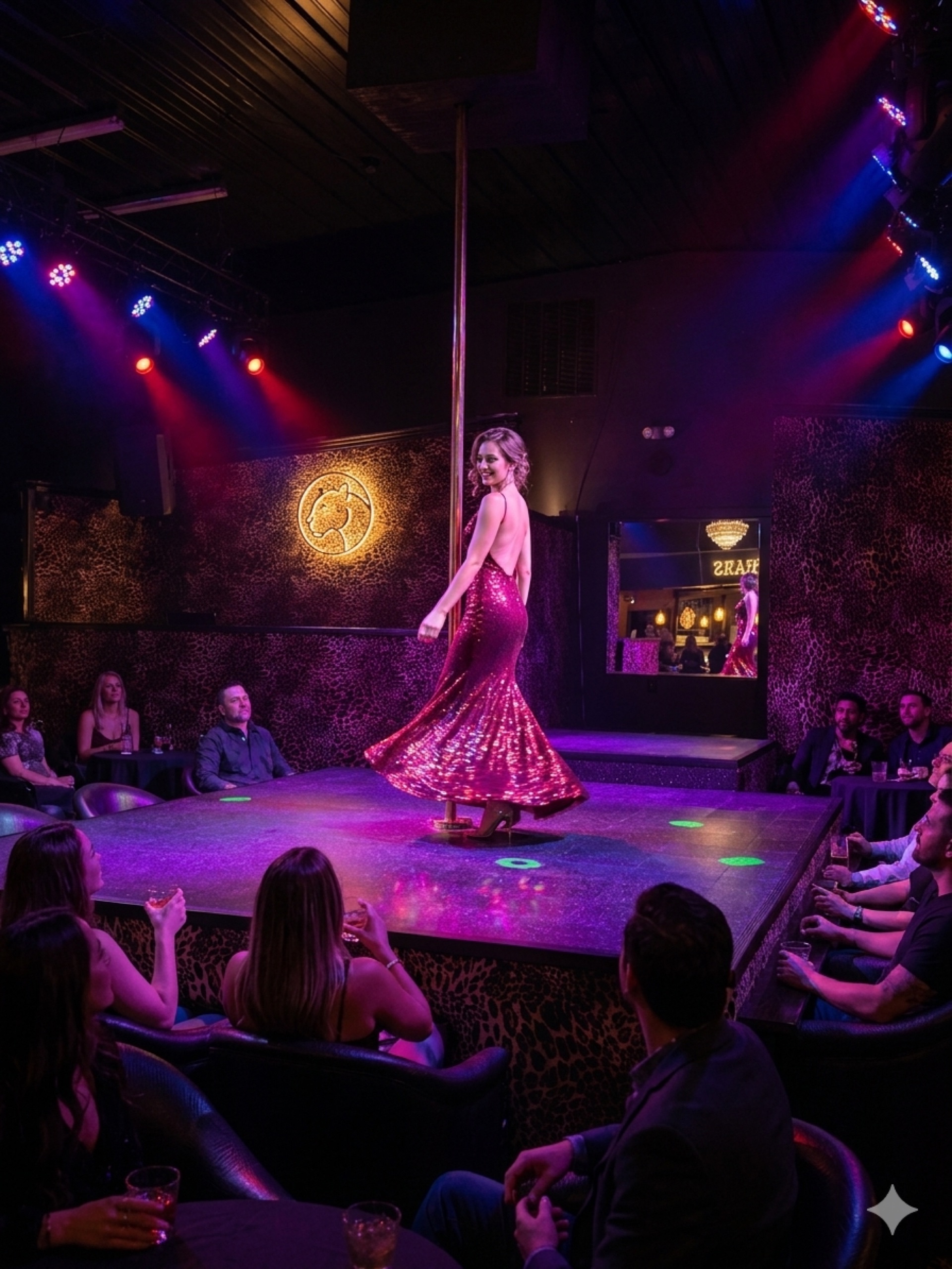 Live stage entertainment at Jaguar's